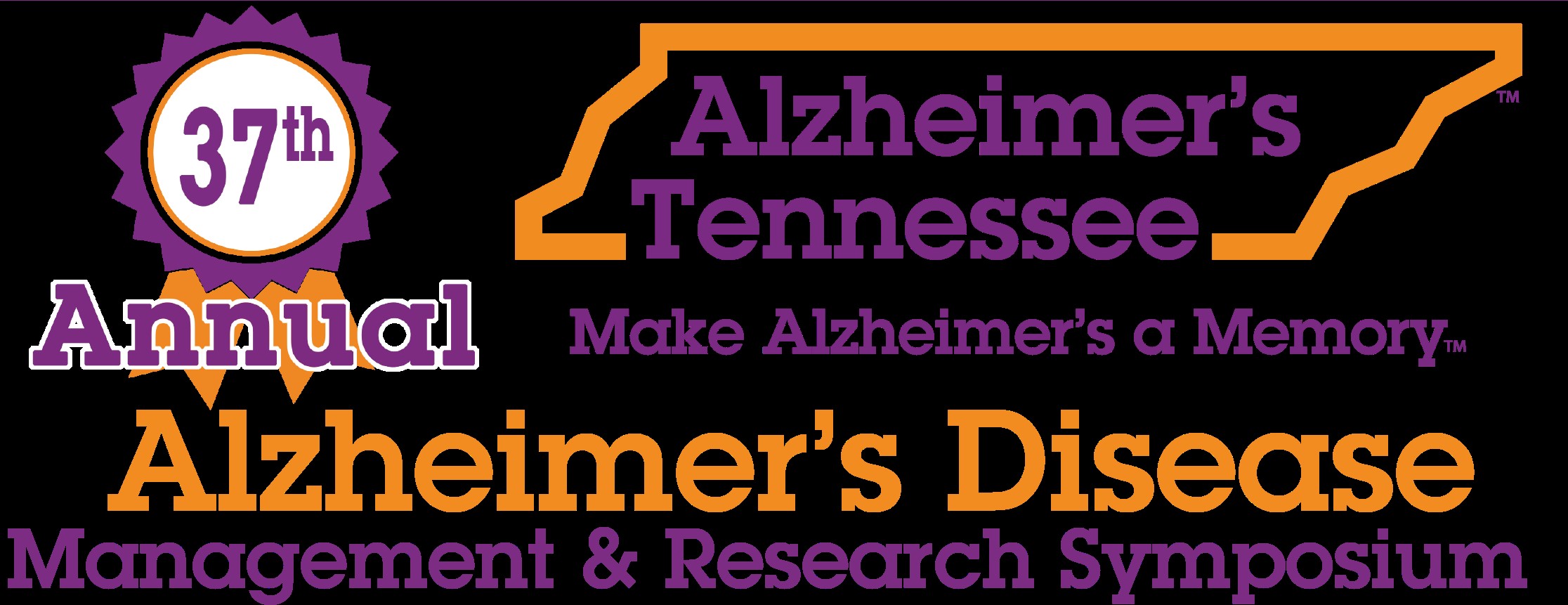 37th Annual Alzheimer's Disease Management and Research Symposium Banner